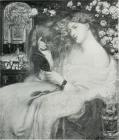 An illustration from D.-G. Rossetti et les Préraphaélites anglais : biographies critiques (1909)