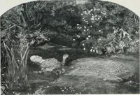 An illustration from D.-G. Rossetti et les Préraphaélites anglais : biographies critiques (1909)