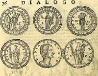 An illustration from Dialoghi di d. Antonio Agostini arcivescovo de Tarracona; sopra le medaglie, iscrizioni, e altre antichita: (1698)