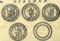 An illustration from Dialoghi di d. Antonio Agostini arcivescovo de Tarracona; sopra le medaglie, iscrizioni, e altre antichita: (1698)