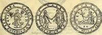 An illustration from Dialoghi di d. Antonio Agostini arcivescovo de Tarracona; sopra le medaglie, iscrizioni, e altre antichita: (1698)