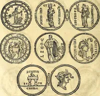 An illustration from Dialoghi di d. Antonio Agostini arcivescovo de Tarracona; sopra le medaglie, iscrizioni, e altre antichita: (1698)