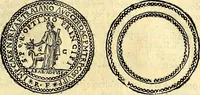 An illustration from Dialoghi di d. Antonio Agostini arcivescovo de Tarracona; sopra le medaglie, iscrizioni, e altre antichita: (1698)