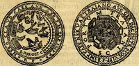 An illustration from Dialoghi di d. Antonio Agostini arcivescovo de Tarracona; sopra le medaglie, iscrizioni, e altre antichita: (1698)