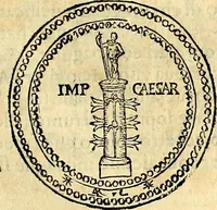 An illustration from Dialoghi di d. Antonio Agostini arcivescovo de Tarracona; sopra le medaglie, iscrizioni, e altre antichita: (1698)