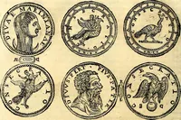 An illustration from Dialoghi di d. Antonio Agostini arcivescovo de Tarracona; sopra le medaglie, iscrizioni, e altre antichita: (1698)