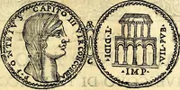 An illustration from Dialoghi di d. Antonio Agostini arcivescovo de Tarracona; sopra le medaglie, iscrizioni, e altre antichita: (1698)