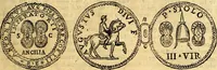 An illustration from Dialoghi di d. Antonio Agostini arcivescovo de Tarracona; sopra le medaglie, iscrizioni, e altre antichita: (1698)