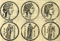 An illustration from Dialoghi di d. Antonio Agostini arcivescovo de Tarracona; sopra le medaglie, iscrizioni, e altre antichita: (1698)
