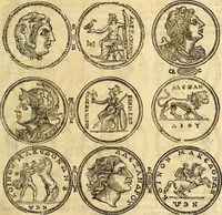 An illustration from Dialoghi di d. Antonio Agostini arcivescovo de Tarracona; sopra le medaglie, iscrizioni, e altre antichita: (1698)
