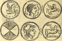 An illustration from Dialoghi di d. Antonio Agostini arcivescovo de Tarracona; sopra le medaglie, iscrizioni, e altre antichita: (1698)