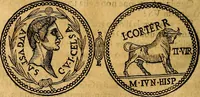 An illustration from Dialoghi di d. Antonio Agostini arcivescovo de Tarracona; sopra le medaglie, iscrizioni, e altre antichita: (1698)