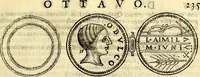 An illustration from Dialoghi di d. Antonio Agostini arcivescovo de Tarracona; sopra le medaglie, iscrizioni, e altre antichita: (1698)