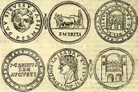 An illustration from Dialoghi di d. Antonio Agostini arcivescovo de Tarracona; sopra le medaglie, iscrizioni, e altre antichita: (1698)
