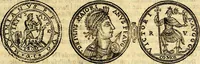 An illustration from Dialoghi di d. Antonio Agostini arcivescovo de Tarracona; sopra le medaglie, iscrizioni, e altre antichita: (1698)