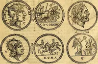 An illustration from Dialoghi di d. Antonio Agostini arcivescovo de Tarracona; sopra le medaglie, iscrizioni, e altre antichita: (1698)