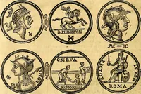 An illustration from Dialoghi di d. Antonio Agostini arcivescovo de Tarracona; sopra le medaglie, iscrizioni, e altre antichita: (1698)