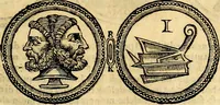 An illustration from Dialoghi di d. Antonio Agostini arcivescovo de Tarracona; sopra le medaglie, iscrizioni, e altre antichita: (1698)