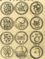An illustration from Dialoghi di d. Antonio Agostini arcivescovo de Tarracona; sopra le medaglie, iscrizioni, e altre antichita: (1698)
