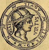 An illustration from Dialoghi di d. Antonio Agostini arcivescovo de Tarracona; sopra le medaglie, iscrizioni, e altre antichita: (1698)