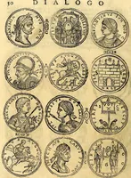 An illustration from Dialoghi di d. Antonio Agostini arcivescovo de Tarracona; sopra le medaglie, iscrizioni, e altre antichita: (1698)