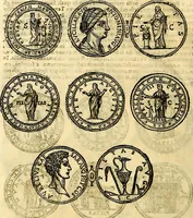 An illustration from Dialoghi di d. Antonio Agostini arcivescovo de Tarracona; sopra le medaglie, iscrizioni, e altre antichita: (1698)