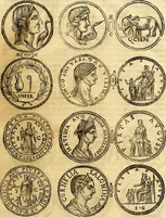 An illustration from Dialoghi di d. Antonio Agostini arcivescovo de Tarracona; sopra le medaglie, iscrizioni, e altre antichita: (1698)