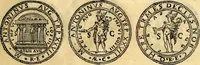 An illustration from Dialoghi di d. Antonio Agostini arcivescovo de Tarracona; sopra le medaglie, iscrizioni, e altre antichita: (1698)