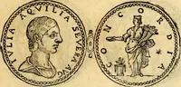 An illustration from Dialoghi di d. Antonio Agostini arcivescovo de Tarracona; sopra le medaglie, iscrizioni, e altre antichita: (1698)