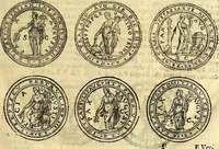 An illustration from Dialoghi di d. Antonio Agostini arcivescovo de Tarracona; sopra le medaglie, iscrizioni, e altre antichita: (1698)