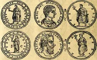 An illustration from Dialoghi di d. Antonio Agostini arcivescovo de Tarracona; sopra le medaglie, iscrizioni, e altre antichita: (1698)