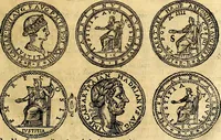 An illustration from Dialoghi di d. Antonio Agostini arcivescovo de Tarracona; sopra le medaglie, iscrizioni, e altre antichita: (1698)
