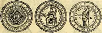 An illustration from Dialoghi di d. Antonio Agostini arcivescovo de Tarracona; sopra le medaglie, iscrizioni, e altre antichita: (1698)