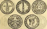 An illustration from Dialoghi di d. Antonio Agostini arcivescovo de Tarracona; sopra le medaglie, iscrizioni, e altre antichita: (1698)