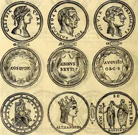 An illustration from Dialoghi di d. Antonio Agostini arcivescovo de Tarracona; sopra le medaglie, iscrizioni, e altre antichita: (1698)
