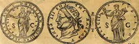 An illustration from Dialoghi di d. Antonio Agostini arcivescovo de Tarracona; sopra le medaglie, iscrizioni, e altre antichita: (1698)