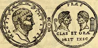 An illustration from Dialoghi di d. Antonio Agostini arcivescovo de Tarracona; sopra le medaglie, iscrizioni, e altre antichita: (1698)