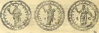 An illustration from Dialoghi di d. Antonio Agostini arcivescovo de Tarracona; sopra le medaglie, iscrizioni, e altre antichita: (1698)