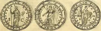 An illustration from Dialoghi di d. Antonio Agostini arcivescovo de Tarracona; sopra le medaglie, iscrizioni, e altre antichita: (1698)