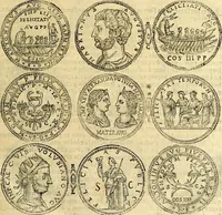 An illustration from Dialoghi di d. Antonio Agostini arcivescovo de Tarracona; sopra le medaglie, iscrizioni, e altre antichita: (1698)
