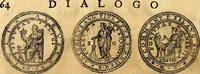 An illustration from Dialoghi di d. Antonio Agostini arcivescovo de Tarracona; sopra le medaglie, iscrizioni, e altre antichita: (1698)