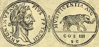 An illustration from Dialoghi di d. Antonio Agostini arcivescovo de Tarracona; sopra le medaglie, iscrizioni, e altre antichita: (1698)