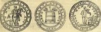 An illustration from Dialoghi di d. Antonio Agostini arcivescovo de Tarracona; sopra le medaglie, iscrizioni, e altre antichita: (1698)