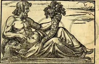 An illustration from Dialoghi di don Antonio Agostini archivescovo di Taracona, intorno alle medaglie, inscrittioni, & altre antichità (1625)