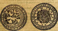 An illustration from Dialoghi di don Antonio Agostini archivescovo di Taracona, intorno alle medaglie, inscrittioni, & altre antichità (1625)