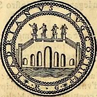 An illustration from Dialoghi di don Antonio Agostini archivescovo di Taracona, intorno alle medaglie, inscrittioni, & altre antichità (1625)