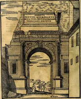 An illustration from Dialoghi di don Antonio Agostini archivescovo di Taracona, intorno alle medaglie, inscrittioni, & altre antichità (1625)