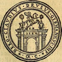 An illustration from Dialoghi di don Antonio Agostini archivescovo di Taracona, intorno alle medaglie, inscrittioni, & altre antichità (1625)
