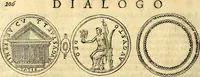 An illustration from Dialoghi di don Antonio Agostini archivescovo di Taracona, intorno alle medaglie, inscrittioni, & altre antichità (1625)