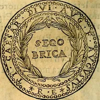 An illustration from Dialoghi di don Antonio Agostini archivescovo di Taracona, intorno alle medaglie, inscrittioni, & altre antichità (1625)